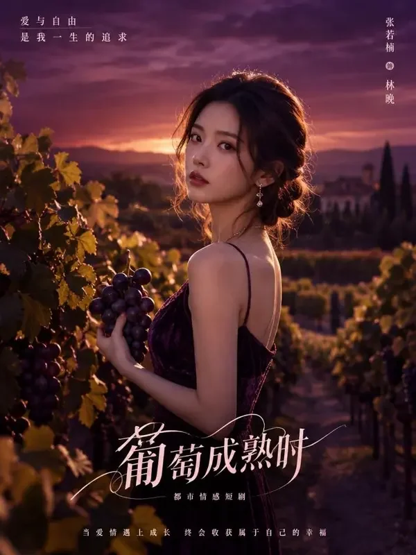 A1黄短剧《葡萄园的心跳》封面